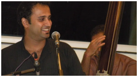 Koushik Aithal performing