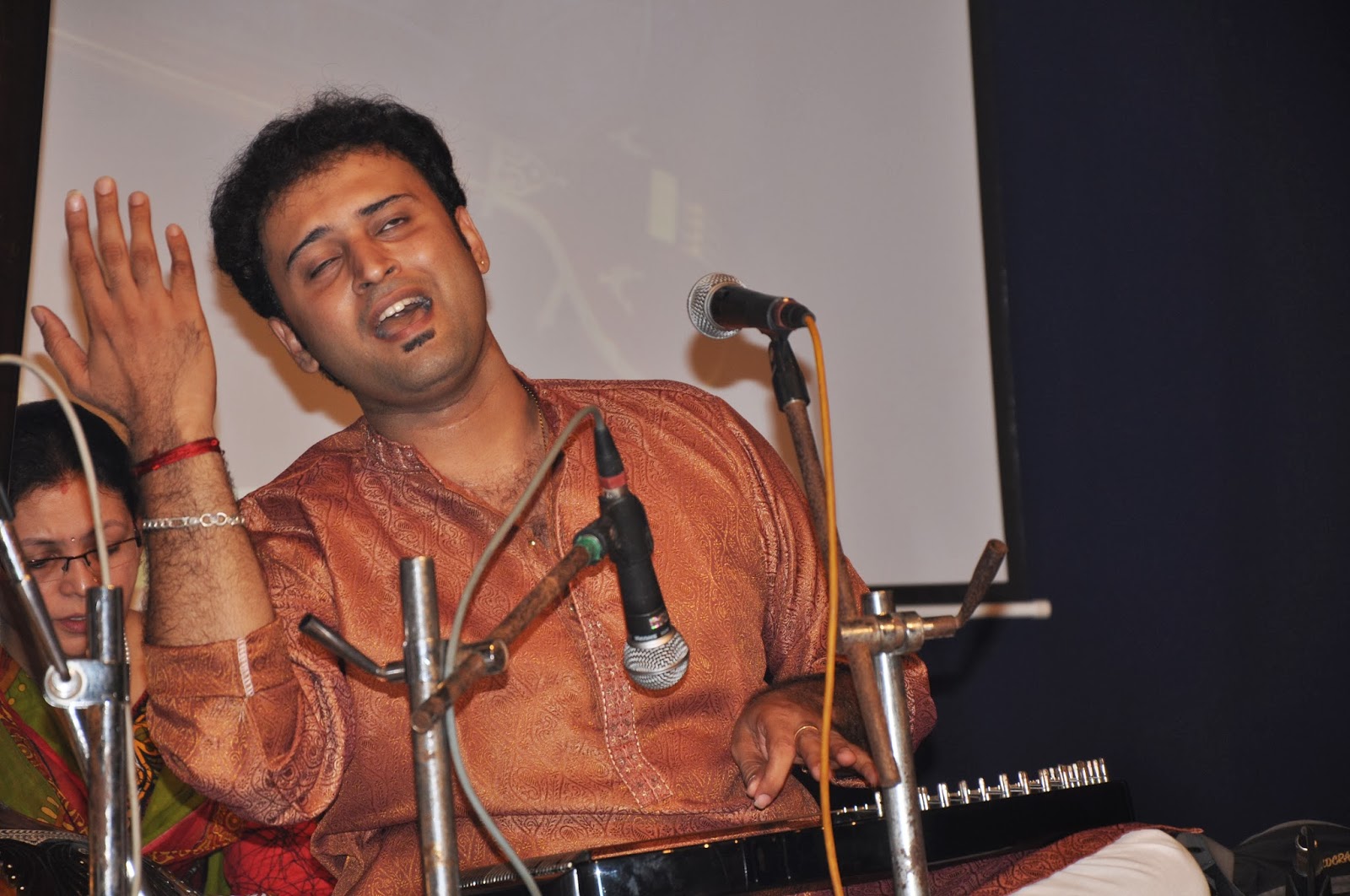 Koushik Aithal performing