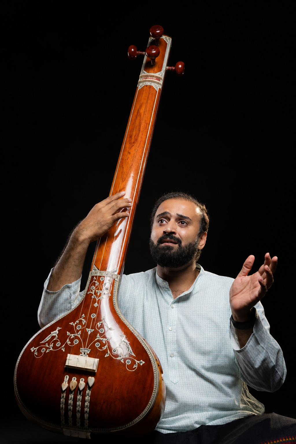 Koushik Aithal performing